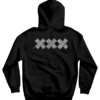 HOODIE XXX BLACK BACK